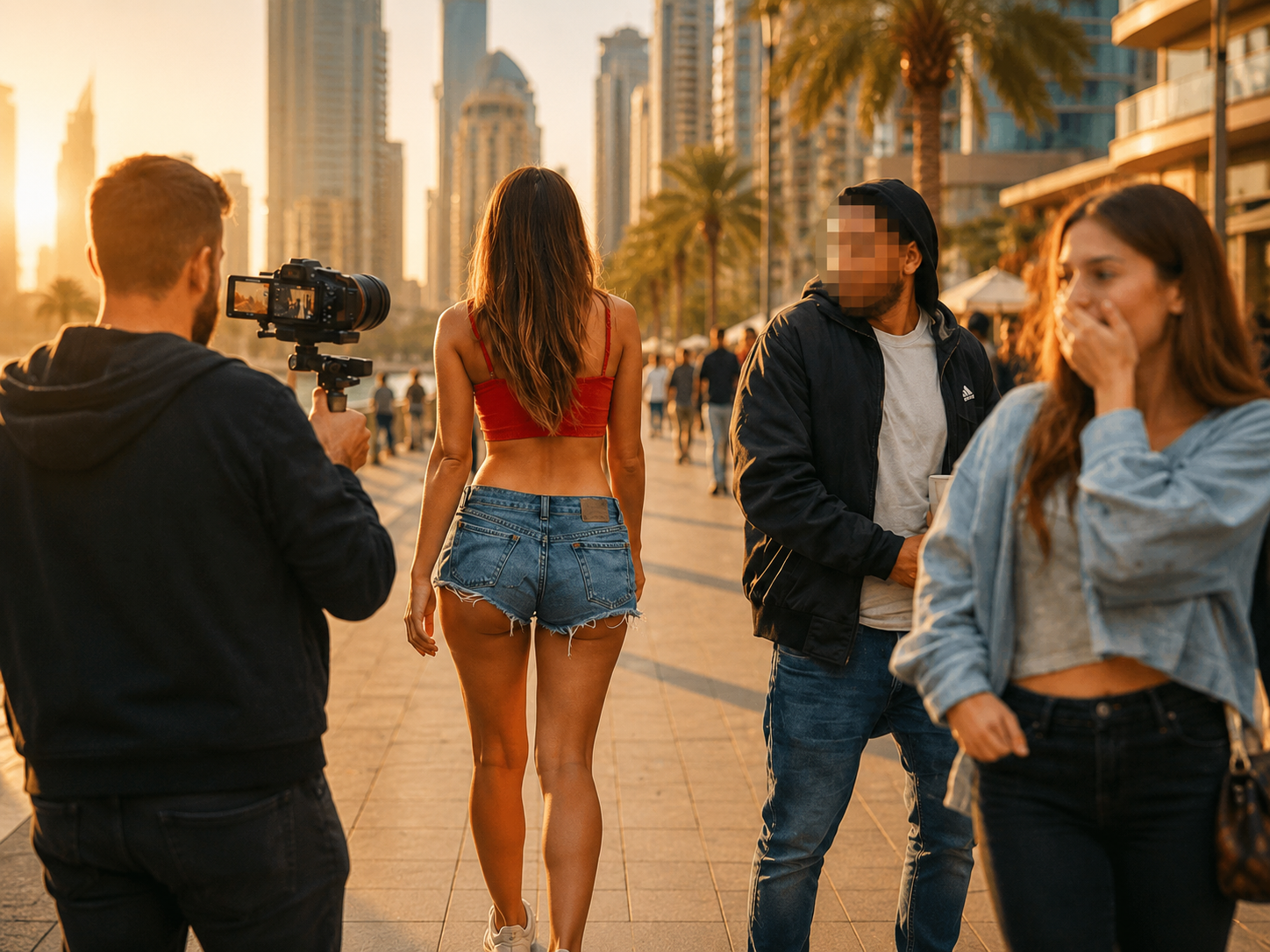 Filming strangers in Dubai - illegal??